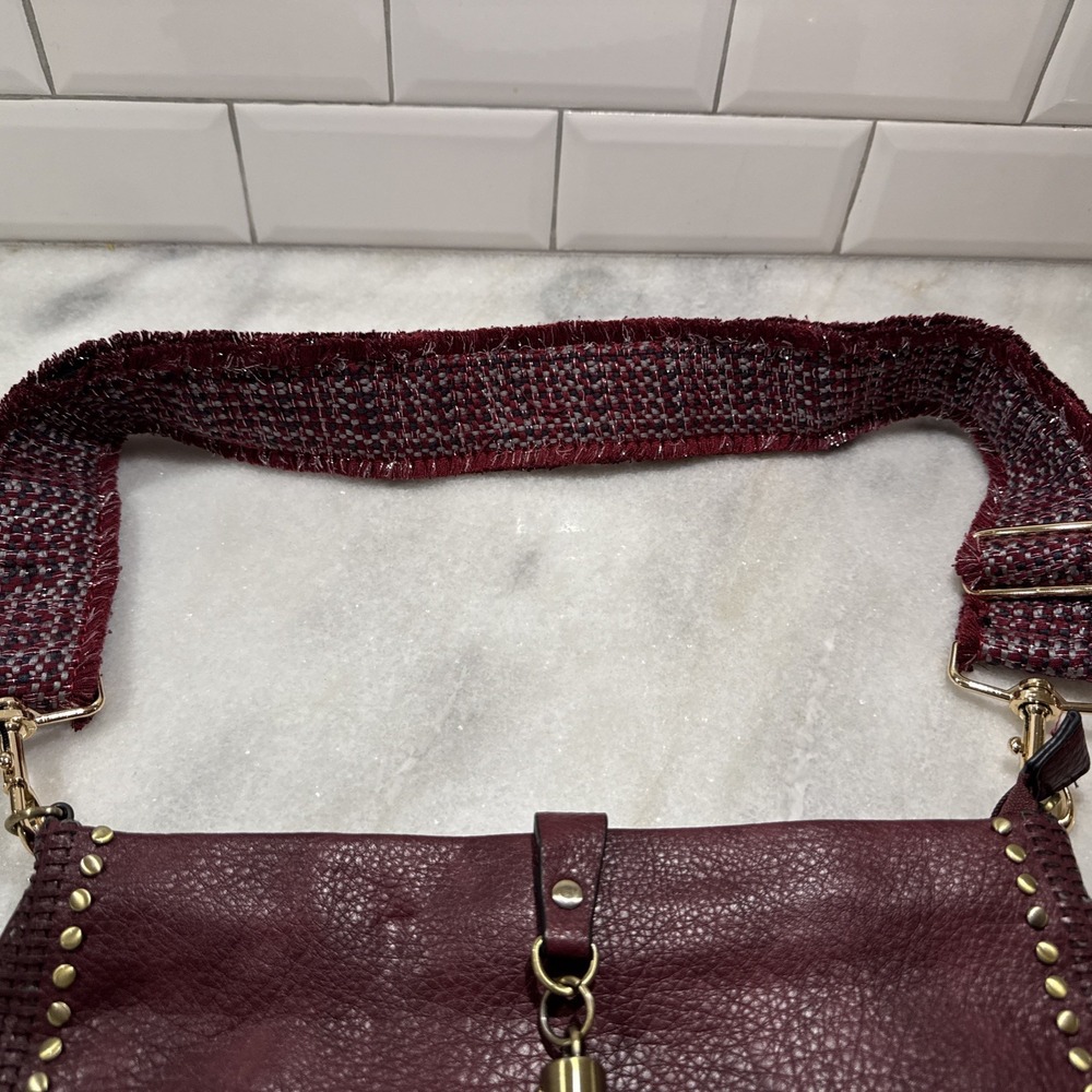 NWT Jen & Co. Marie Vegan Crossbody Trendy Design Adjustable Removable Strap - Picture 5 of 10